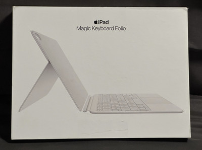 Apple Magic Keyboard Folio Keyboard Case, White for iPad (10th Generation)