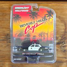 GreenLight Hollywood Beverly Hills Cop 1:64 1981 Chevrolet Impala Police Diecast
