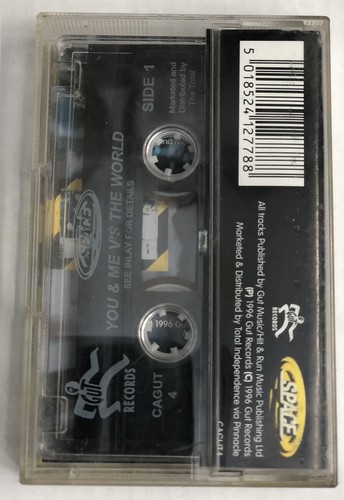 Space Me And You Versus The World Cassette Tape Very Good Condition - Picture 4 of 4