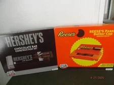 Snap & Switch Hershey's Chocolate Bar/Reese's PB Cup Block Build Sets NEW