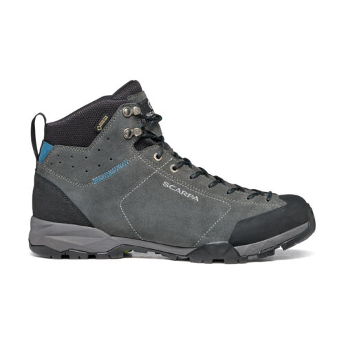 S.C.A.R.P.A MOJITO HIKE GTX SHARKLAKE SCARPONCINO ALTO IN CAMOSCIO GRIGIO 124SCU - Foto 1 di 5