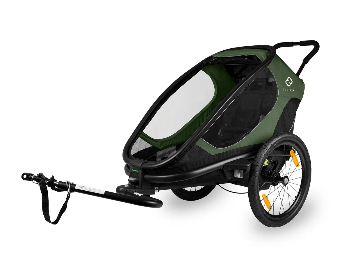Hamax Outback Reclining Multi Sport Child Bike Trailer Stroller