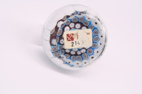Millefiori Paperweight BAROVIER TOSO, Murano Italy with Label Vintage - Picture 15 of 15