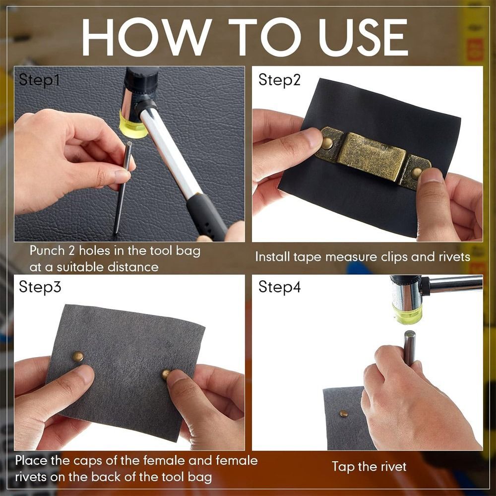 Durable Measuring Tape Clip Universal Measuring Tape Belt Holder eBay