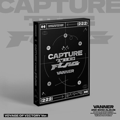 VANNER [CAPTURE THE FLAG] 2nd Mini Album VOYAGE OF VICTORY CD+2Buch+2Karte+etc