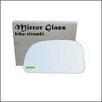 Biba-Ricambi Spiegelglas Vetrino Chrom Links FüR Mitsubishi Space Star 1998-2004