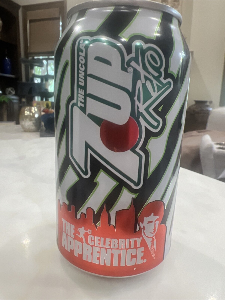 7Up Retro Celebrity Apprentice Donald Trump Soda Pop Soft Drink