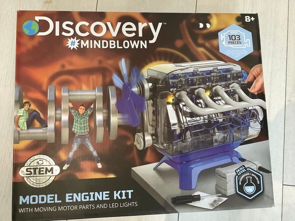 Discovery Mindblown Model Engine Kit P1379, STEM learning kit