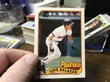 Luis Salazar 1989 Topps Traded #107T Padres