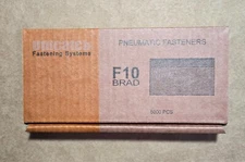 Magnate F10 18 Gauge Brad Nail - 3/8" Length; 5,000 Count/Pack