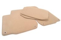 FußMatten Audi A4 S4 - 8E/B6/B7 - Original QualitäT Velours Autoteppich Beige