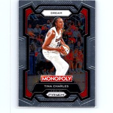 2024 Panini WNBA Monopoly Prizm Basketball Tina Charles Base #71 Atlanta Dream