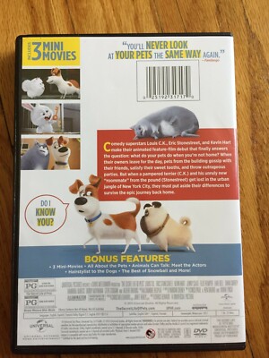 The Secret Life of Pets (dvd) | eBay