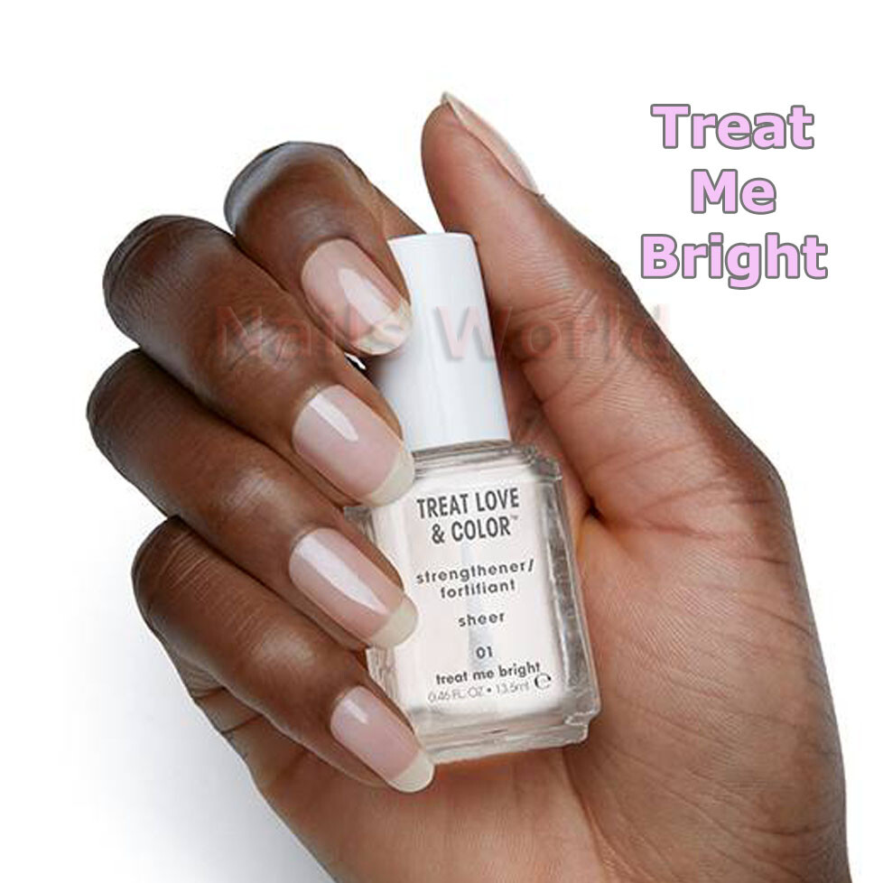 ESSIE Nail Treat Love Color Colour Strengthener Polish Pink Toughener