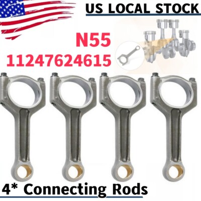 Set of 4 Connecting Rods 11247624616 For BMW Sedan F22 F34 2.0T N20B20B N20B20A