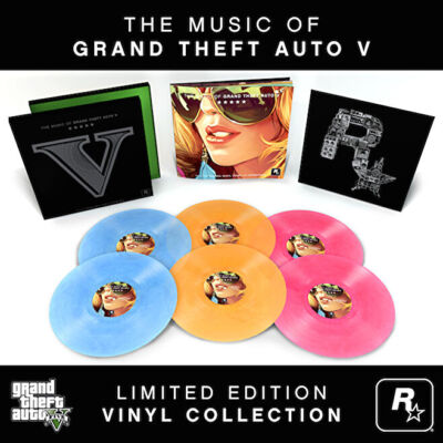 The Music Of Grand Theft Auto V Limited Edition Soundtrack Vinyl Boxset Rare!