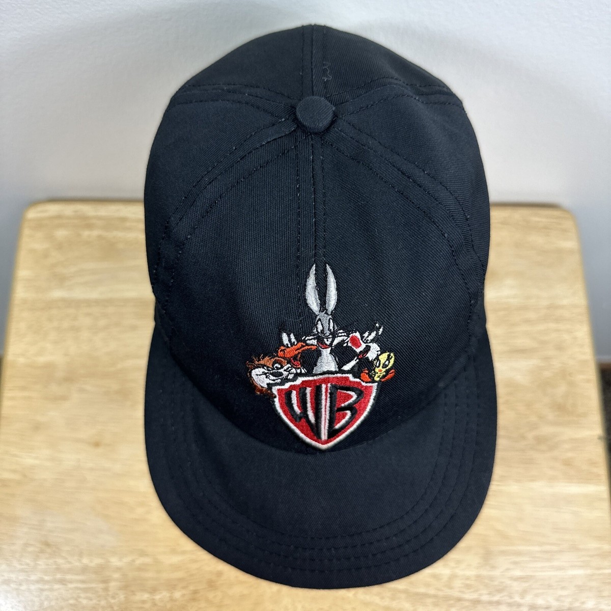 Vintage 1991 Acme Clothing Warner Bros. Black Bugs Bunny Hat MINT WB Rare Vintage 90s ACME CLOTHING Hat, Sportswear, Casual, TM  main image 3
