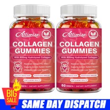 Collagen Vitamin Gummies for Hair, Skin  Nails, Premium Collagen Supplement