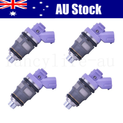 4X Fuel Injector FitsToyota Previa Tarago TCR10R 2.4L 2TZFE 4 Req 23250-76010