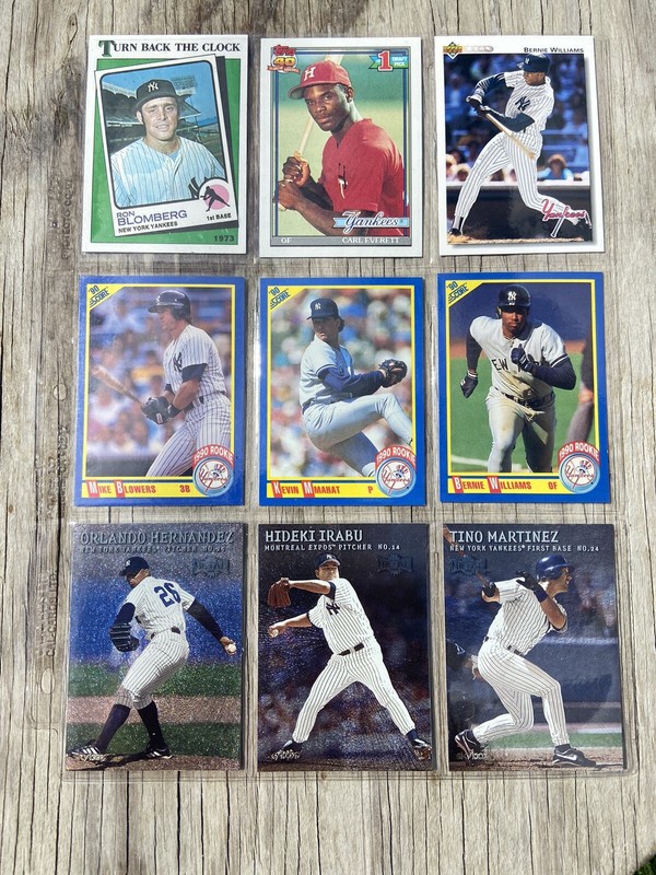Baseball Cards Nice! New York Yankees. Lot Of 36