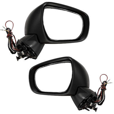 Door Mirror for  Baleno Motor Plus Indicator (Left/Right Side)(Black) 2015-2021