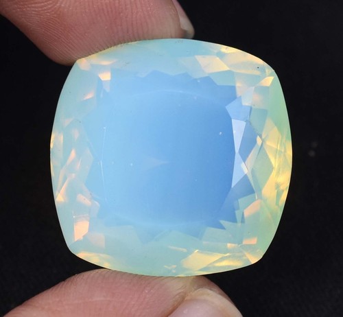 Pierre précieuse certifiée GIA, 1,01 carat, saphir jaune vert vif non traité et émeraude taille