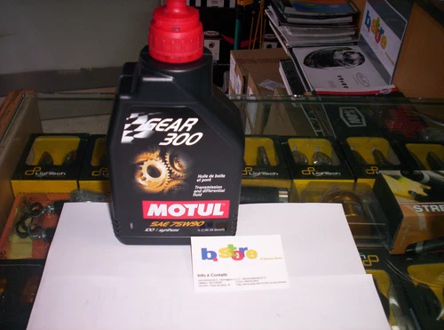 Motul gear 300 75W90 APIGL4 Und GL5 Schmierstoff 100% Synt 1L Getriebe