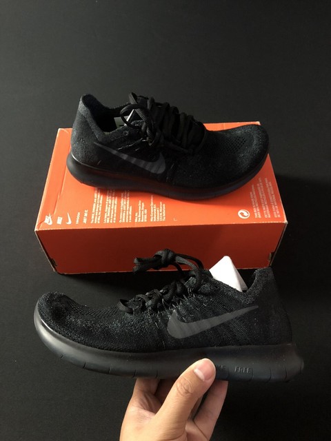 nike free rn flyknit 2017 black anthracite