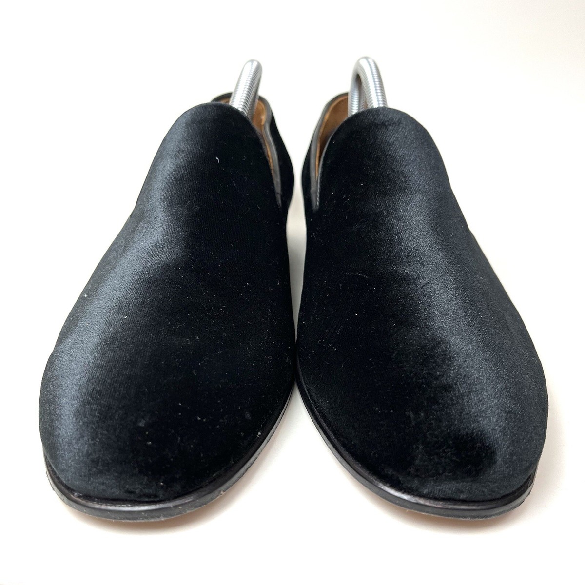 Hawes & Curtis velvet loafers - size UK 10 / US 10.5 Men main image 4