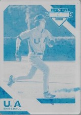 2020 USA Stars and Stripes Printing Plates Cyan #51 Benjamin Reiland /1