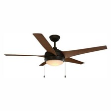 (PARTS ONLY) Windward 52" LED Indoor/Outdoor Oil-Rubbed Bronze Ceiling Fan