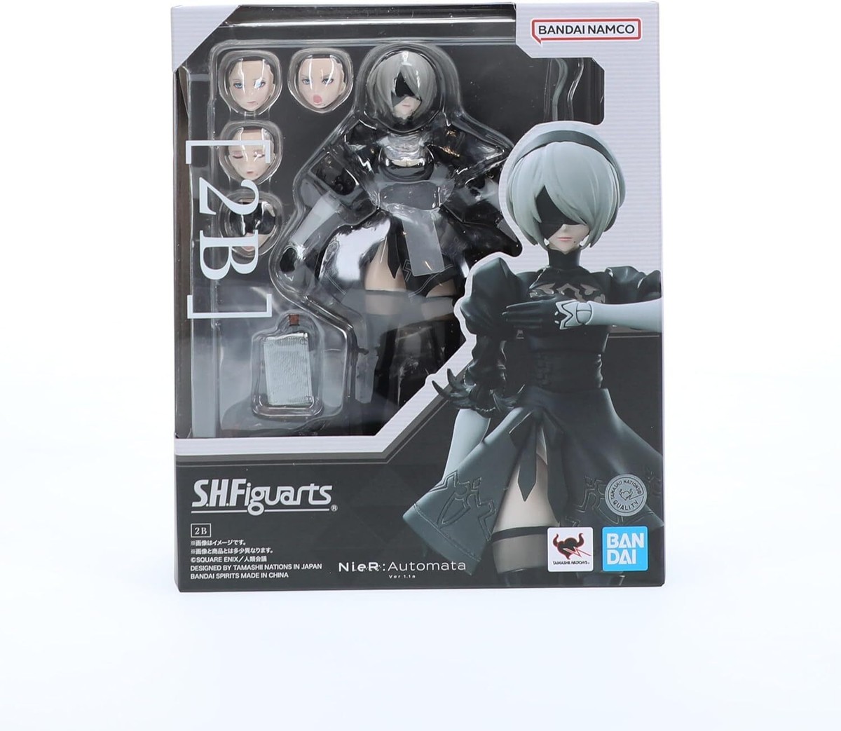 美品-S.H.Figuarts 2B NieR:Automata Ver1.1a Amazon.com: TAMASHII NATIONS - NieR:Automata Ver1.1a - 2B