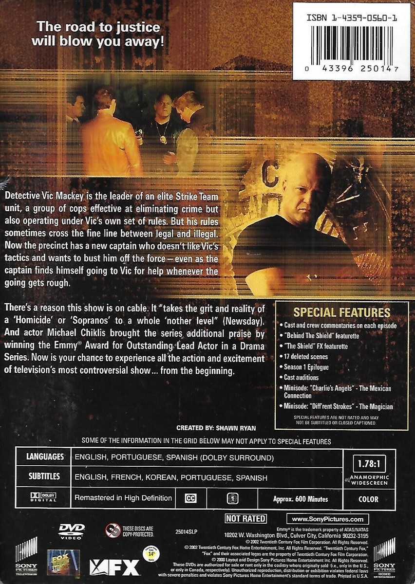 (未使用･未開封品)　The Shield - Complete Seasons 1-7 [Import anglais] tu1jdyt Amazon.com: SHIELD, THE COMPLETE BD BD : Catherine Dent
