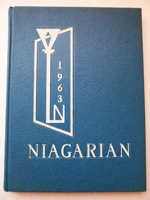 #ad #ad 1963 Niagarian Niagara Falls High School Yearbook New York 60s Ephemera Memories $23.00