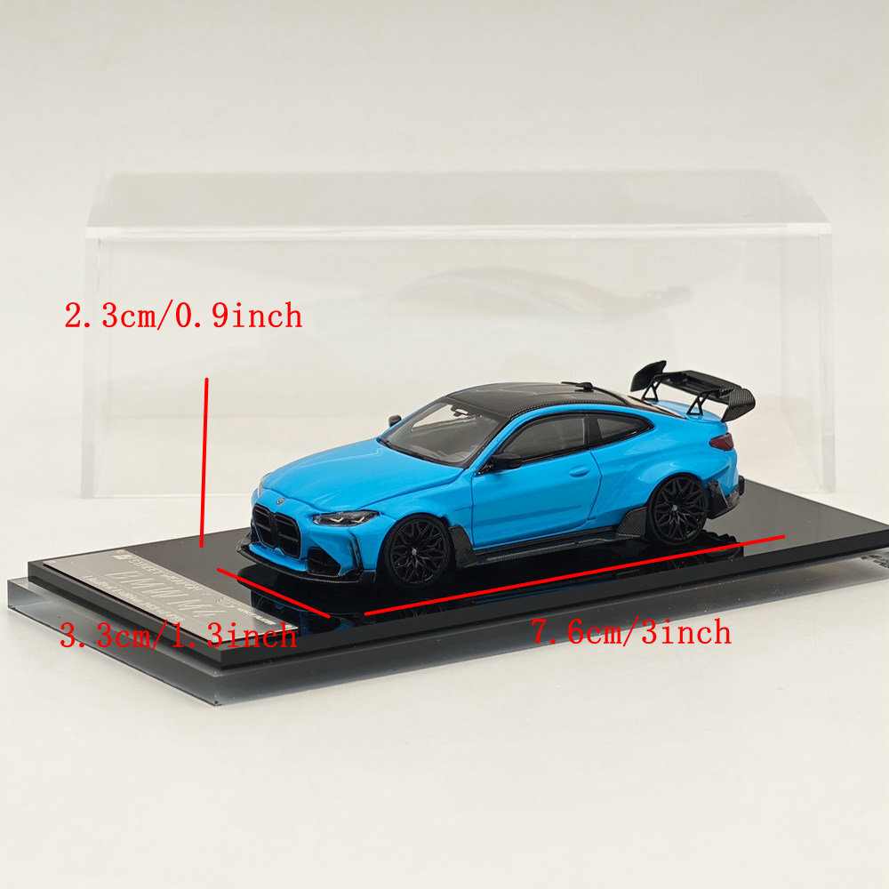 SW 1:64 BMW M4 G82 Sports Model Limited 499 Diecast Model