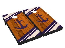 Anchor Sailing Cornhole Board Wrap LAMINATED Wraps Decals Vinyl skin 46