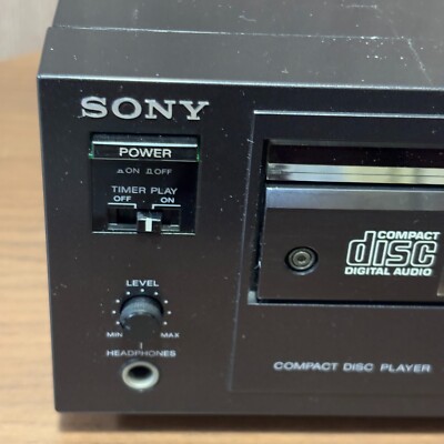SONY CDP-101 Test Completed CD Player Black 1982 Used | eBay
