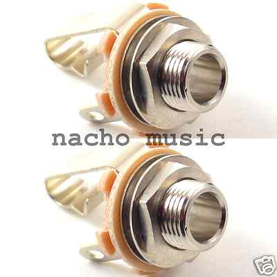 2 Pieces Switchcraft 12B 1/4'' Stereo Jack (2 pack)