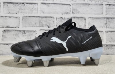 Puma Men's Avant Pro ArmoYarns Rugby Cleats 106714-02 Black/White Size 10.5