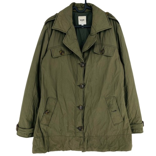 MOSCHINO JEANS Green Military Jacket 