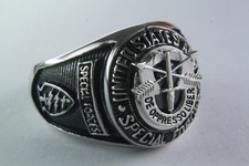 US-Special Forces Special Unit Military Men's Ring / 410