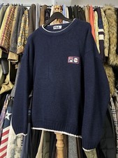 Vintage Fila Blue Sweater Size M - L