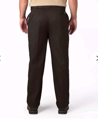 Dickies 874 Pantaloni. Uomo 42x32 marrone. Pantaloni uniformi da lavoro classiche originali. - Foto 2 di 10