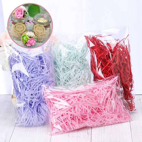 50G/100G Raffia Grass Gift Box Shredded Crinkle Paper Packaging Filler Material - Picture 7 of 31
