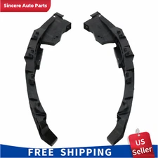 Front Driver & Passenger LH RH Side Bumper Bracket Set Fits Accord Sedan 21-22