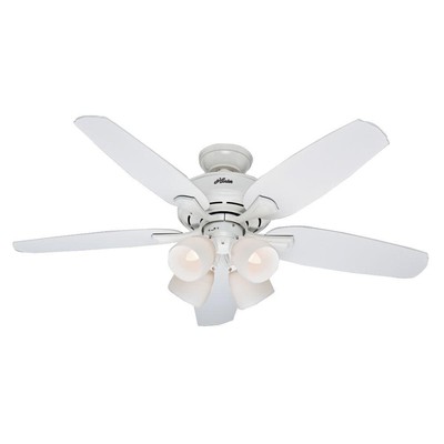 Hunter Channing 52 In Indoor White Ceiling Fan 49694520722 Ebay