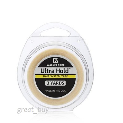 Walker Ultra Hold Tape 1/2'' X 3 Yard Roll_ Extensions,Lace Wig Hair System.New !