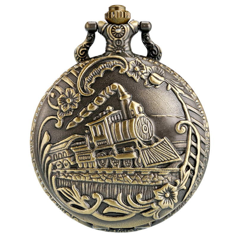 ?Unisex Pocket Watch with chain Engraved Pocket Watch Engraved, Pocket Watch With Chain, Engraved  main image 4