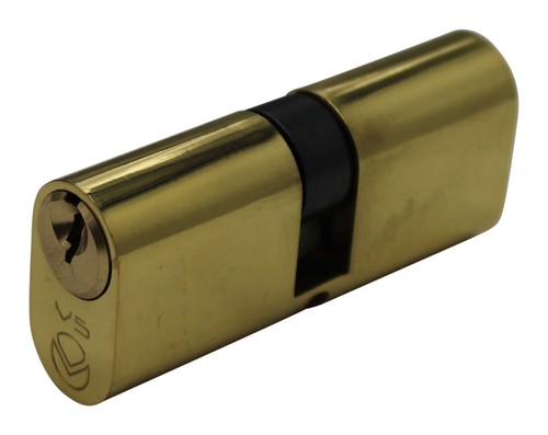 Oval Door Lock Double Cylinder Barrel Anti Drill & Pick all Sizes & Finishes - Picture 4 of 13