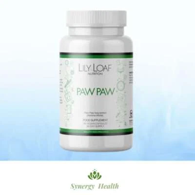 LILY & LOAF Paw Paw Capsules. Lily and Loaf. 90 day Supply UK Freepost